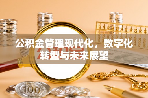 乌当公积金管理现代化，数字化转型与未来展望
