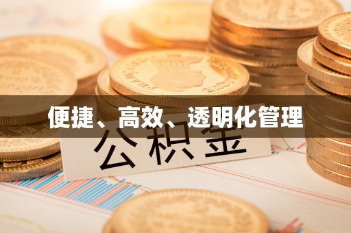 乌当便捷、高效、透明化管理